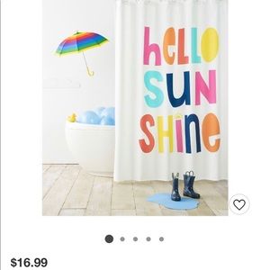 Shower curtain set